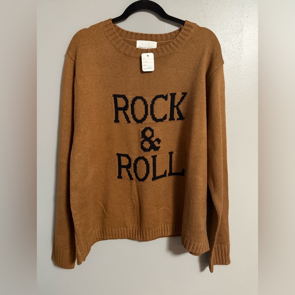 Panache Tan 'Rock & Roll' Sweater
